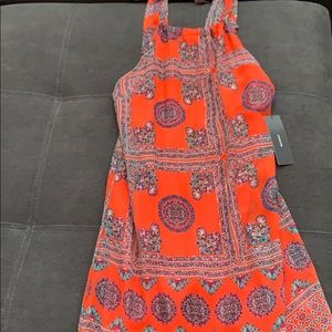 Patterned swing dress